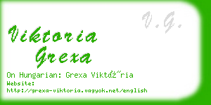 viktoria grexa business card